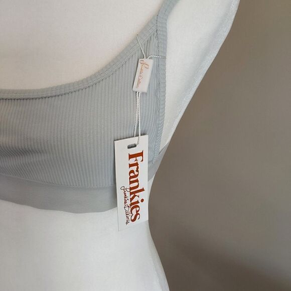 Frankies Bikinis Gabrielle top Sz XL Gray - Picture 4 of 8